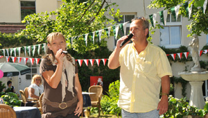 Johanna Dorst, Stefanie Hertel, Maxi Arland, Stefan Mross, Christian Gebhardt, Toni Kraus Flugficht, Schlager Stars